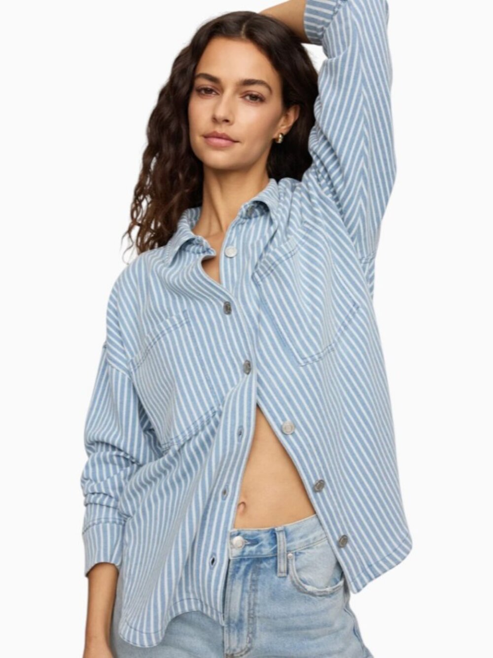 NWT Z SUPPLY ALL DAY KNIT STRIPE JACKET SIZE M